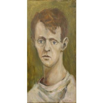 "Young Artist" (Self Portrait)